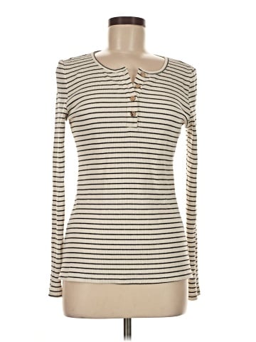 Easel Long Sleeve Henley (view 1)