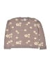 Gerber Floral Tan Pullover Sweater Size 4T - photo 1