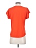 Mine Orange Short Sleeve Blouse Size S - photo 2
