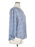 Fun2Fun 100% Polyester Blue 3/4 Sleeve Blouse Size XL - photo 4