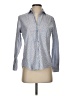 Grayson 100% Cotton Print Blue Long Sleeve Button-Down Shirt Size XS (1) - photo 1
