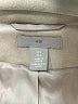 H&M 100% Polyester Gray Trenchcoat Size 6 - photo 6