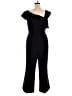 Eliza J Solid Black Jumpsuit Size 16 - photo 2