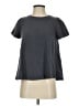 Eri + Ali Gray Short Sleeve Top Size XS - photo 1