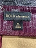 Bold Elements 100% Polyester Metallic Burgundy Faux Leather Skirt Size XL - photo 4