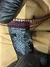 Bold Elements 100% Polyester Metallic Burgundy Faux Leather Skirt Size XL - photo 5