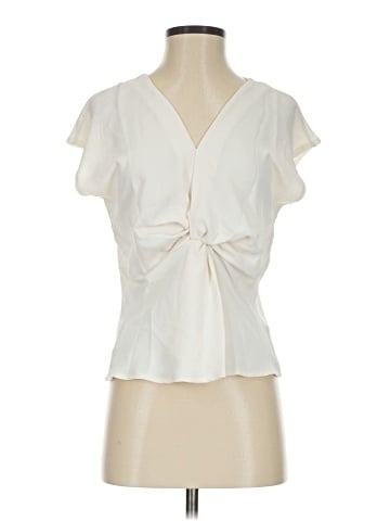 Ann Taylor Short Sleeve Blouse (view 1)