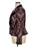 INC International Concepts 100% Polyester Paisley Black Blazer Size XL - photo 5