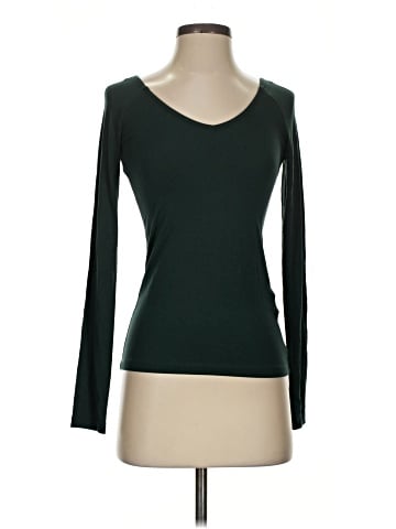 Madewell Jersey V-Neck Long-Sleeve Top (view 1)