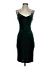 Love J Solid Green Cocktail Dress Size S - photo 1