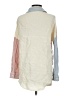 Unbranded 100% Cotton Color Block Pink Long Sleeve Blouse Size S - photo 2