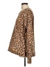 Easel Animal Print Brown Pullover Sweater Size L - photo 5