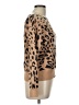 Ann Taylor Factory Animal Print Brown Pullover Sweater Size L - photo 4