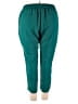 J.Crew Factory Store 100% Polyester Solid Teal Casual Pants Size 18 - photo 2