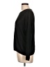 Eileen Fisher Metallic Black Pullover Sweater Size L - photo 5