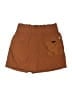 Xersion 100% Nylon Solid Brown Cargo Shorts Size 10 - 12 - photo 1