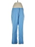 Adidas 100% Polyester Color Block Blue Active Pants Size 4 - photo 1