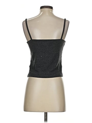 Madewell Brushed Rib Square-Neck Cami Top (view 2)