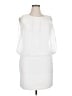 MSK 100% Polyester White Cocktail Dress Size 14 - photo 1
