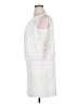 MSK 100% Polyester White Cocktail Dress Size 14 - photo 5
