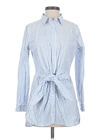 Calvin Klein Long Sleeve Button-Down Shirt (view 1)