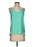 Shinestar 100% Polyester Teal Sleeveless Blouse Size S - photo 1