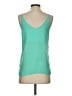 Shinestar 100% Polyester Teal Sleeveless Blouse Size S - photo 2