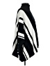 Alfani Stripes Black Poncho Size S - photo 4