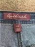 Gloria Vanderbilt Color Block Blue Jeans Size 20 - photo 4