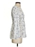 Adiva White Long Sleeve Blouse Size S - photo 4