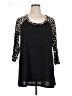 Moa U.S.A. Black 3/4 Sleeve Top Size XL (estimated) - photo 1