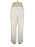 Talbots Paisley Ivory Casual Pants Size 14 - photo 1