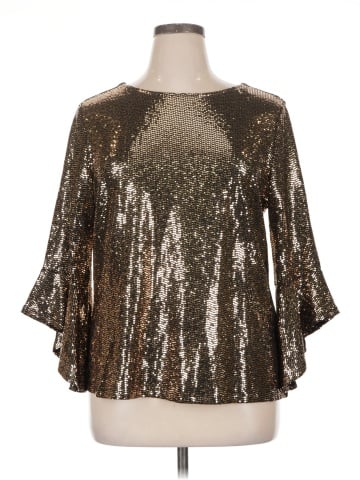 Kasper 3/4 Sleeve Blouse (view 1)