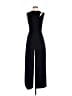 Alice + Olivia Solid Black Jumpsuit Size 4 - photo 1