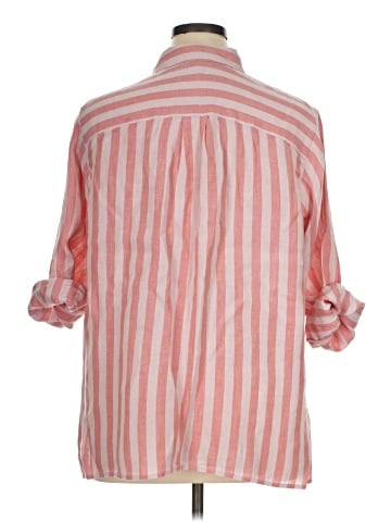 J.Jill 3/4 Sleeve Button-Down Shirt (view 2)