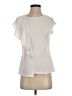 Clara Sun Woo Ivory Short Sleeve Top Size XS - photo 1