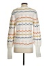 Vila Chevron-herringbone White Pullover Sweater Size S - photo 2