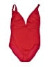ASOS Solid Red One Piece Swimsuit Size 4 - photo 1