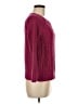 L.L.Bean 100% Cotton Burgundy Pullover Sweater Size M - photo 4