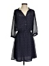Gap Outlet 100% Polyester Polka Dots Blue Casual Dress Size S - photo 1