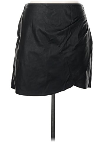 Abercrombie & Fitch Faux Leather Skirt (view 1)