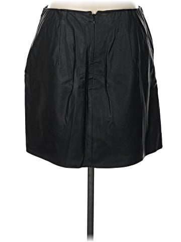 Abercrombie & Fitch Faux Leather Skirt (view 2)