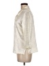 BFA Classics Metallic Ivory 3/4 Sleeve Button-Down Shirt Size M - photo 5