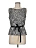 Alex Evenings Gray Sleeveless Blouse Size M - photo 1