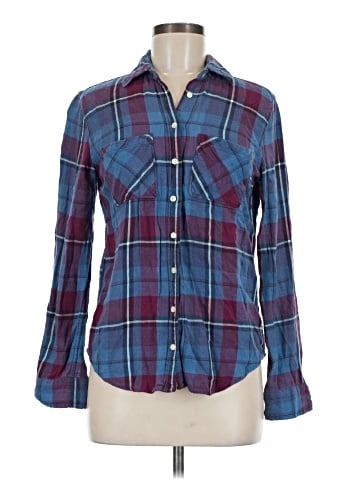 Aeropostale Long Sleeve Button-Down Shirt (view 1)