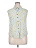 No Boundaries 100% Polyester Floral Yellow Sleeveless Blouse Size XXL - photo 1