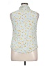 No Boundaries 100% Polyester Floral Yellow Sleeveless Blouse Size XXL - photo 2