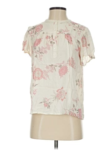 Lucky Brand Short Sleeve Blouse (view 1)