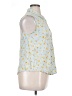 No Boundaries 100% Polyester Floral Yellow Sleeveless Blouse Size XXL - photo 4