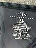 Klassy Network Solid Black One Piece Swimsuit Size XL - photo 3